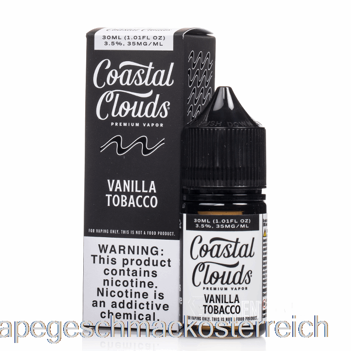 Vanilletabak – Küstenwolkensalz – 30 Ml 50 Mg Vape-Geschmack